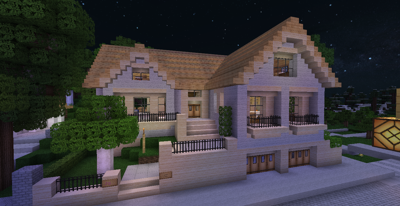 Modele de maison minecraft arcade fever