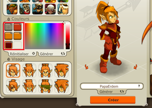 comment avoir les meme couleur dofus