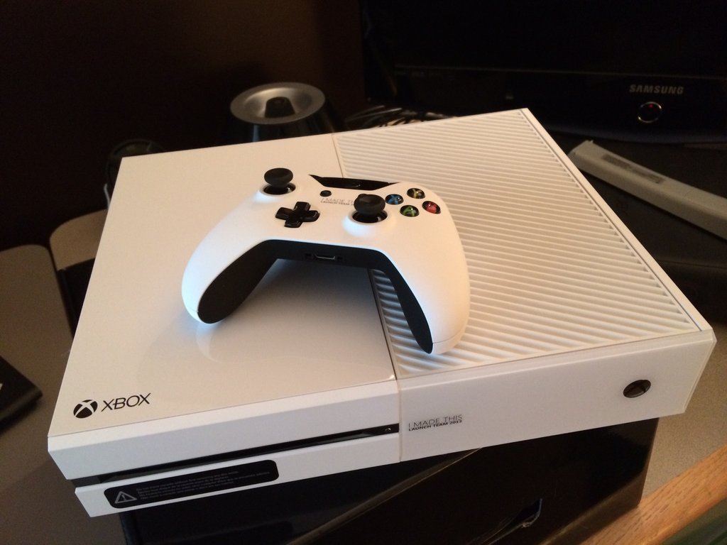Exclusive White Xbox One for Microsoft Development Team Staff