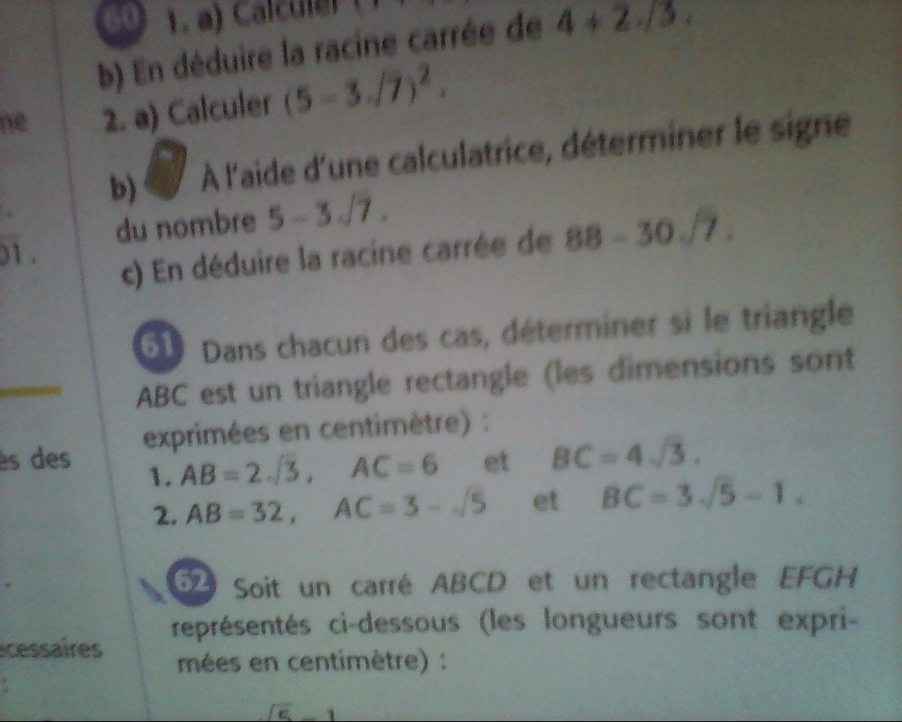 EXERCICE 3 urgent - Mathématiques - E-Bahut - site d'aide ...