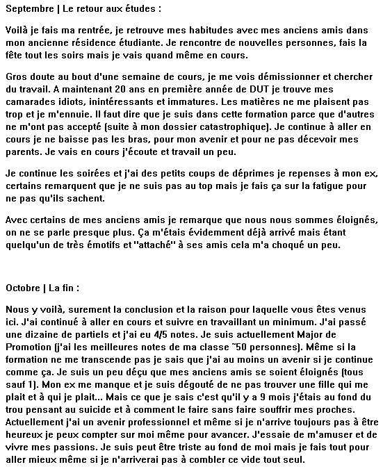 je ne fais pas de nouvelles rencontres