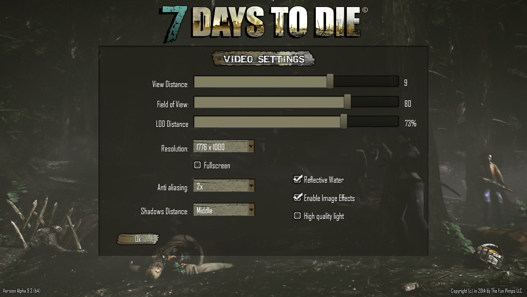 7 days to die debug menu add light