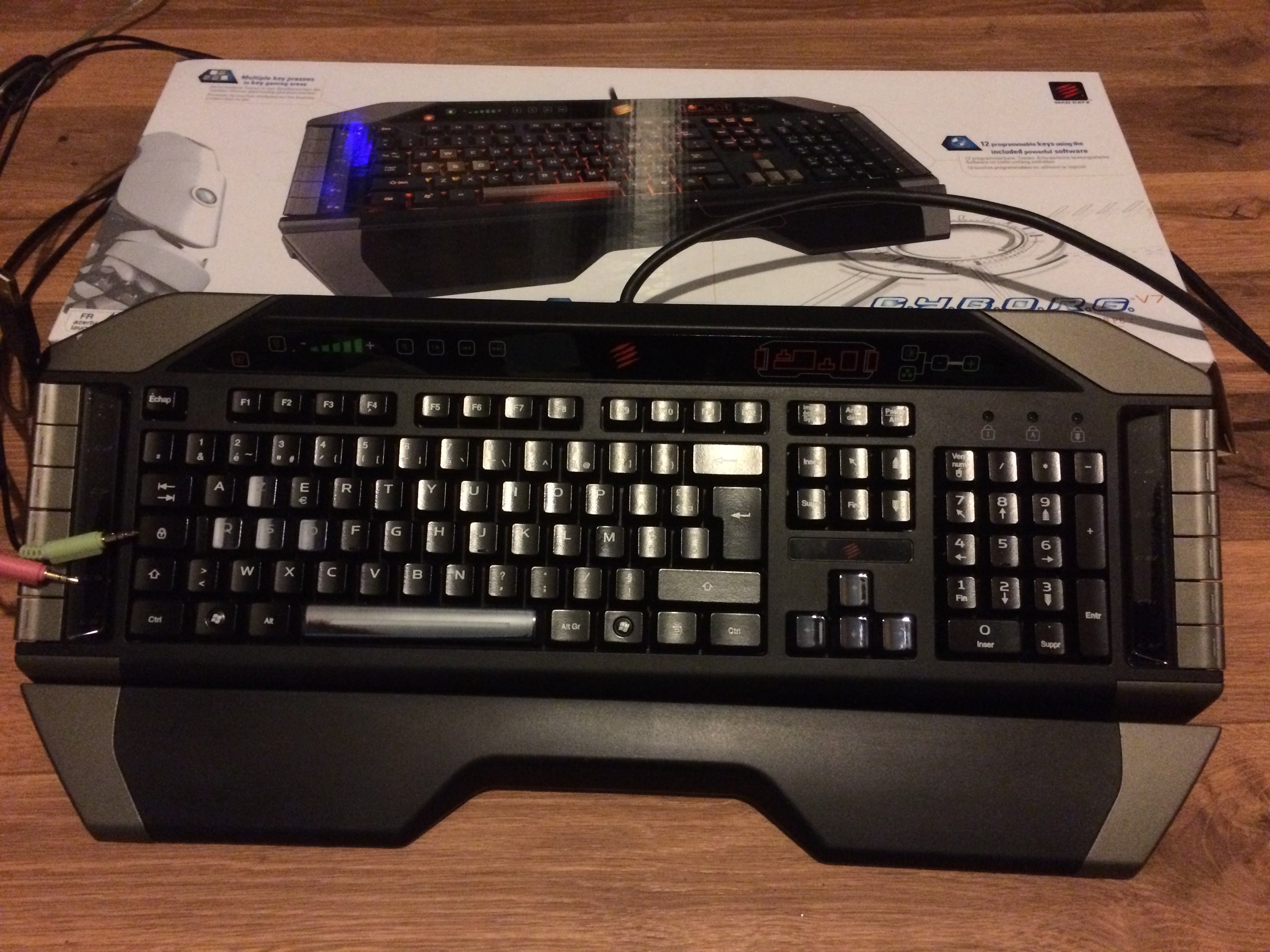 [VDS] Clavier Mad Catz Cyborg V.7 – Dealabs.com
