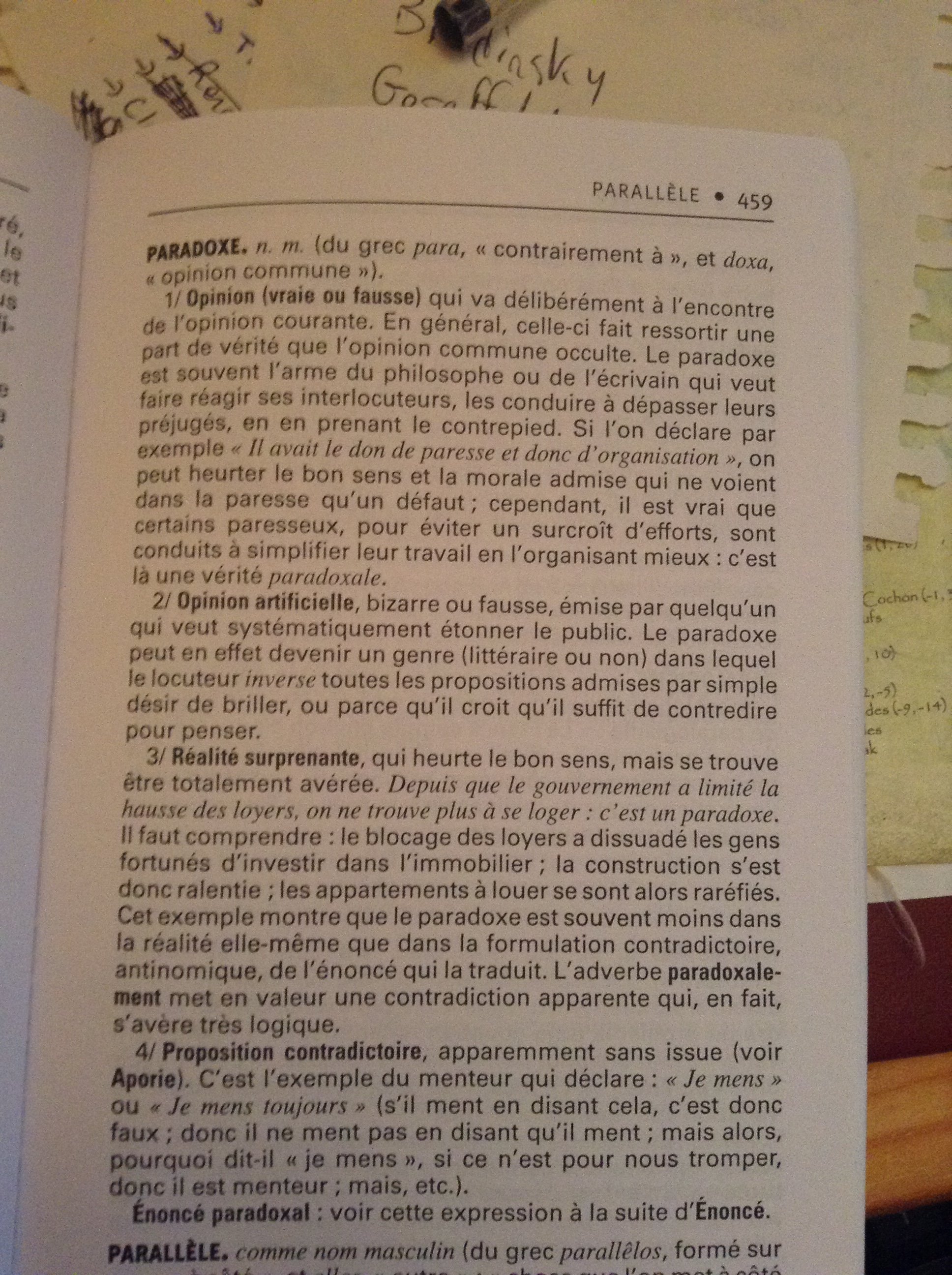 date definition larousse