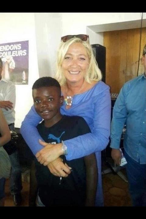 Marine Le Pen Et Son Fils