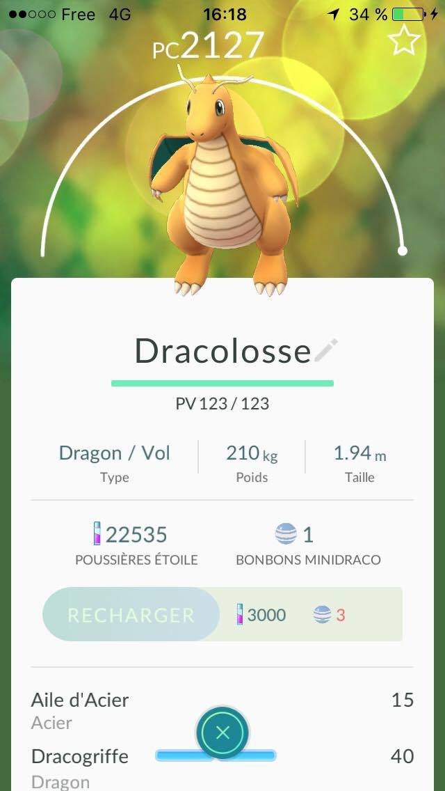 42 1 0 1 0 mon dracolosse est il bon