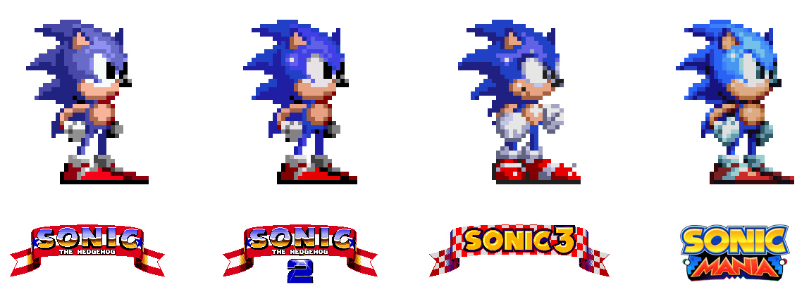 sonic 1 sonic sprites