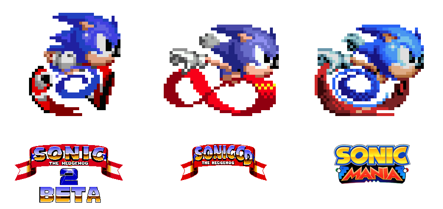 Sonic Mania Sprite Sega Genesis Comparison : r/NintendoSwitch