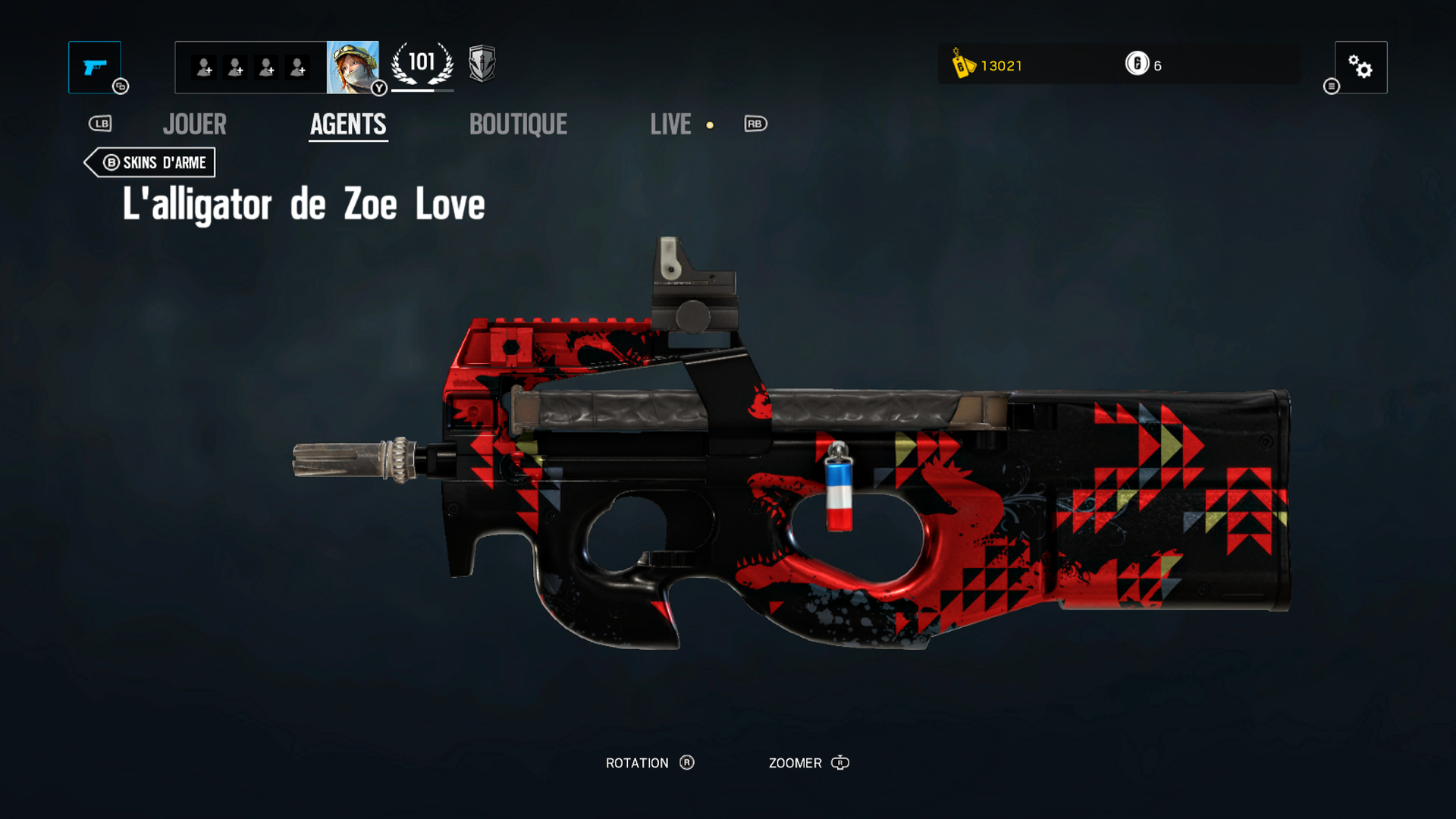 Zoe Love Rainbow Six Siege