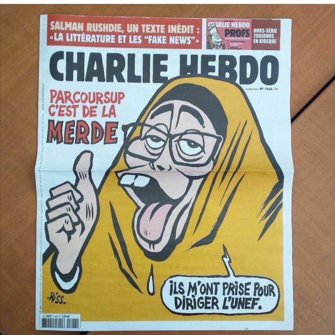 La Nouvelle Une De Charlie Hebdo Fait Scandale Sur Le Forum Football