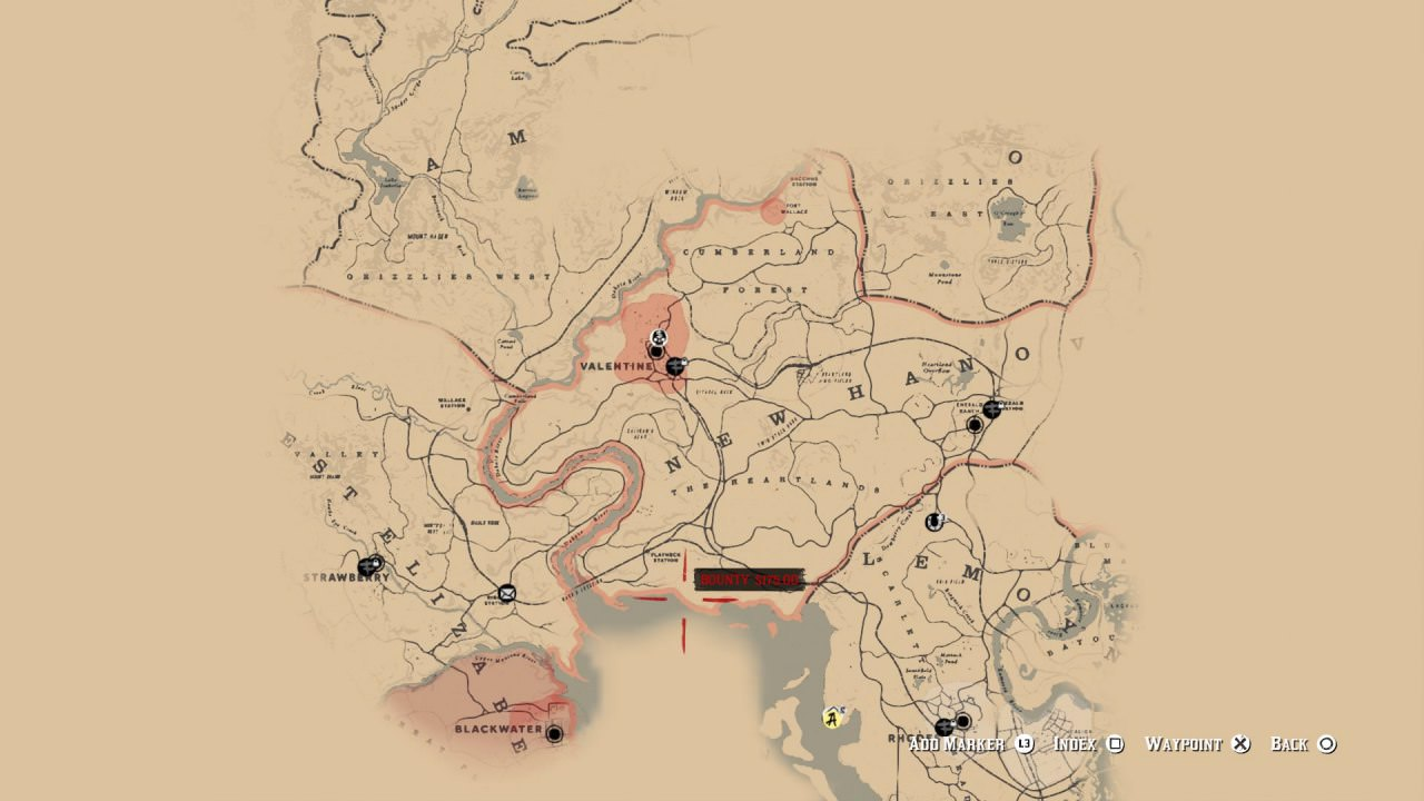 red dead redemption 2 interactive maps