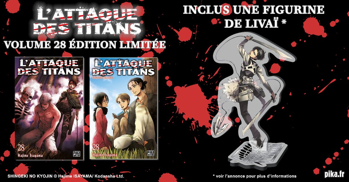 Attaque Des Titans 34 Edition Limitée