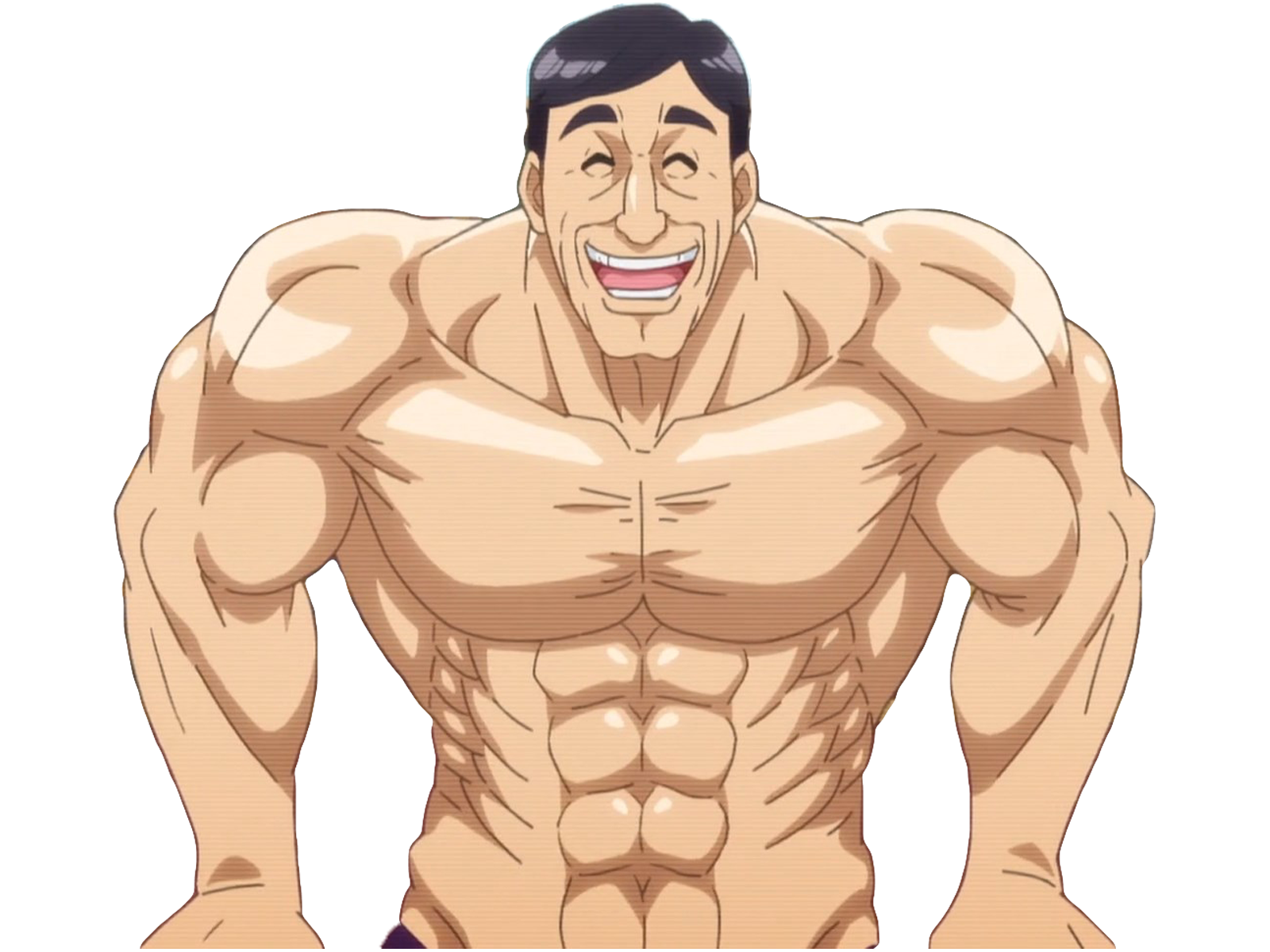 Sticker De Cryfield Sur Dumbbell Kikoojap Anime Gomuscu Muscu Flippant