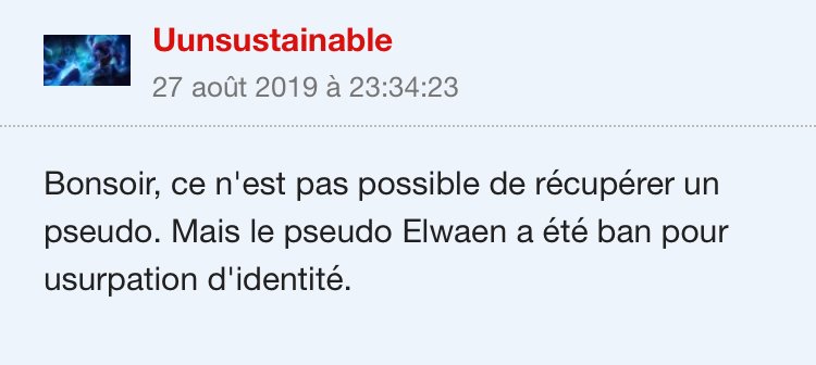 Alors Jeyyo On Veut Se Faire Passer Pour Elwaen Sur Le Forum Mount
