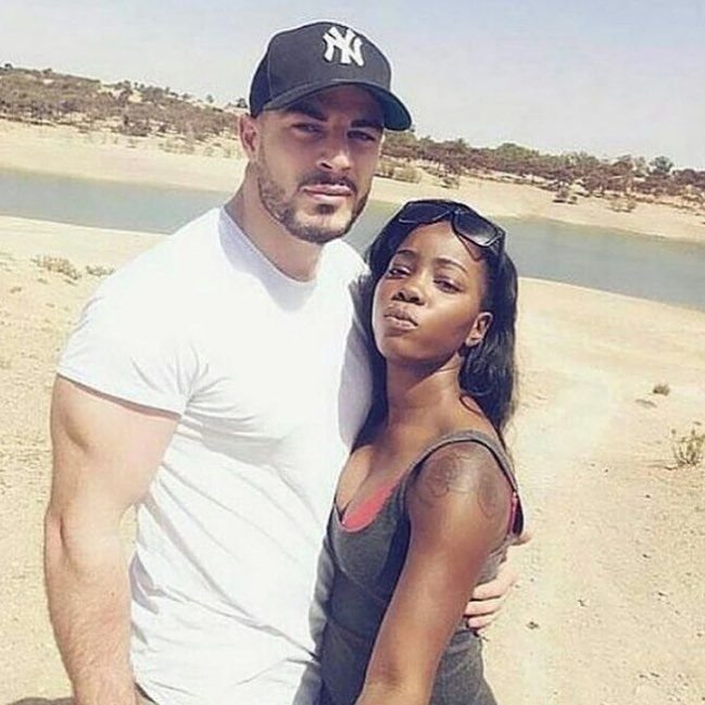 Serving Black Couple White Man