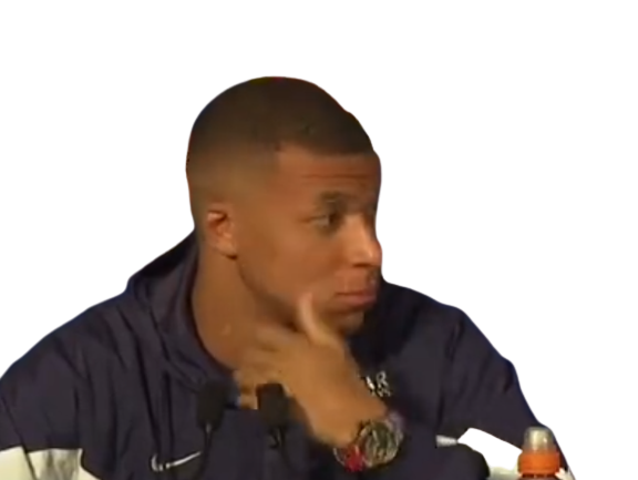 Sticker De AlgorithmeM6U Sur Kylian Mbappe Psg Moque Journaliste Rire