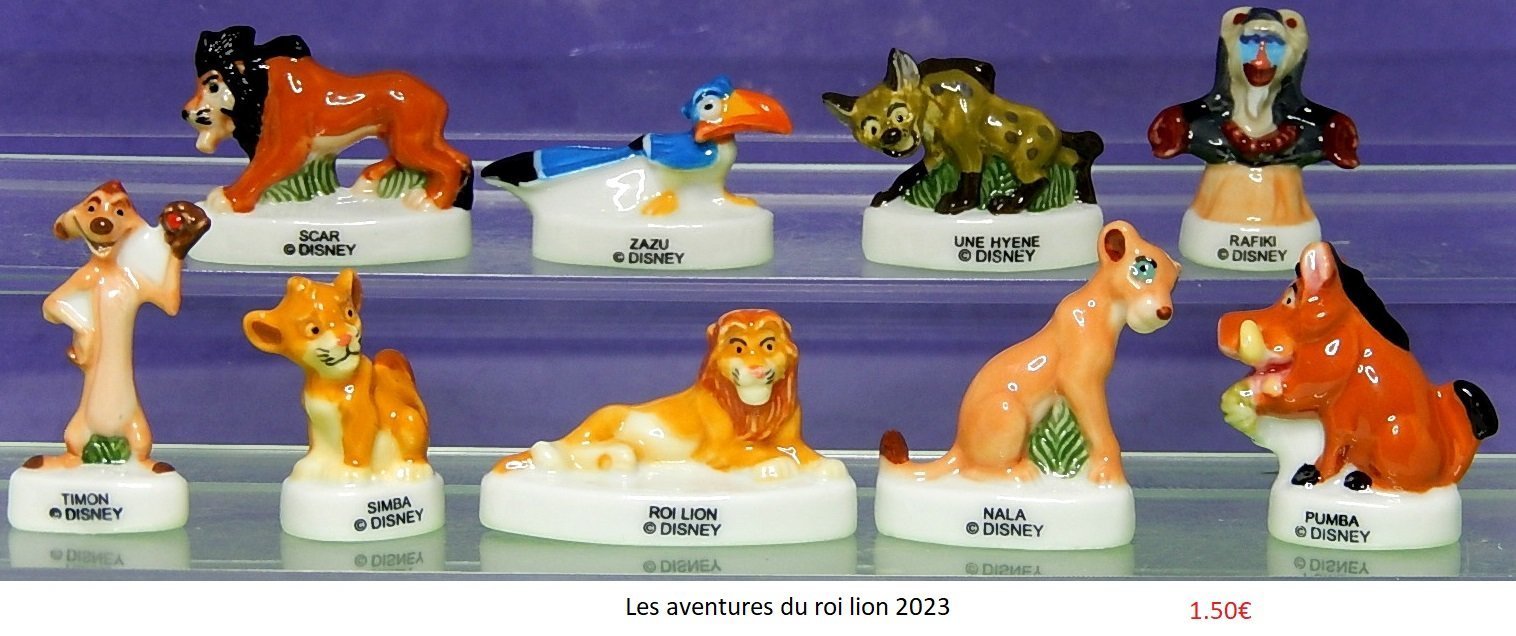 Fèves aventures du Roi Lion x 100 - Boutique Poubeau