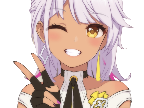 Sticker De Susumuhirasawa Sur Honkai Impact Rd Apho Carole Pepper Pose