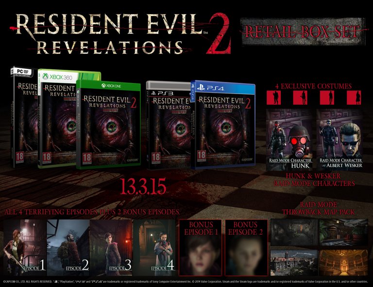 Resident Evil : Revelations 2 - Nouvelle plongée détaillée dans l'horreur !
