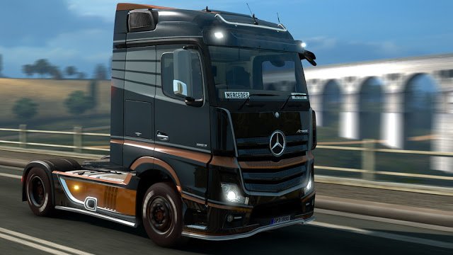 Le Mercedes-Benz New Actros fait son entrée dans Euro Truck Simulator 2