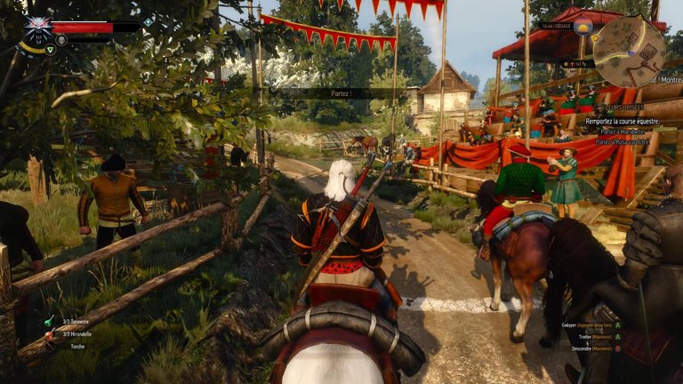 Quel cheval choisir pour la course dans The Witcher 3 Remastered : Fleurs brisées ?