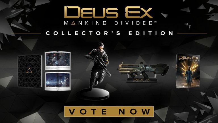 Choissisez le contenu de l'édition collector de Deus Ex : Mankind Divided