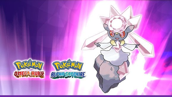Pokémon Rubis Oméga / Saphir Alpha : Une nouvelle distribution de Diancie en Europe !