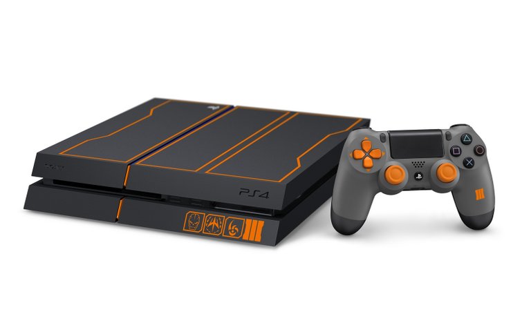 Une PlayStation 4 aux couleurs de Black Ops 3
