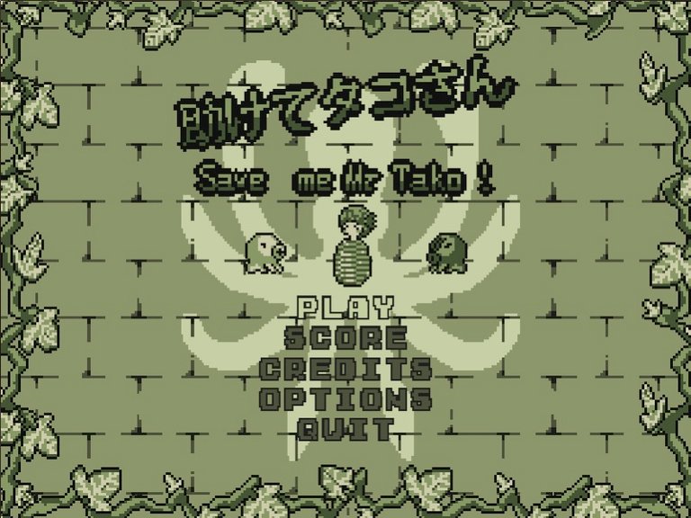 Save me Mr Tako - un hommage indépendant à la Game Boy