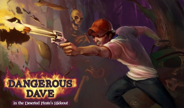 Dangerous Dave in the Deserted Pirate's Hideout est de retour