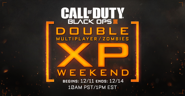 Black Ops 3 : Double XP en mode Multijoueurs et Zombies jusqu'à lundi