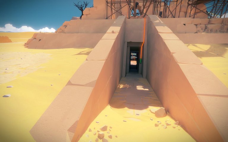 the witness sand temple