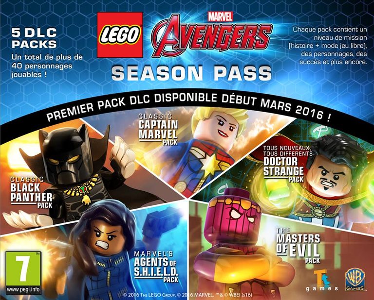 LEGO Marvel’s Avengers : le contenu du Season Pass en détail