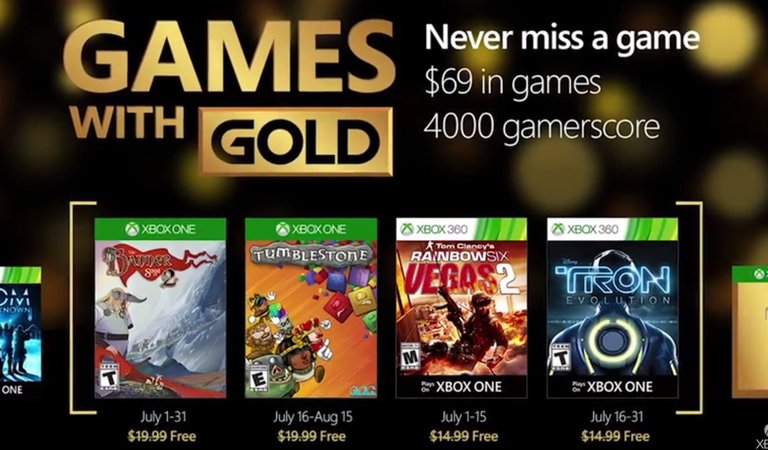 Xbox Live Gold : The Banner Saga 2 et Rainbow Six Vegas 2 gratuits en juillet