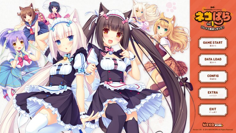 NekoPara Vol.1, un visual novel très félin