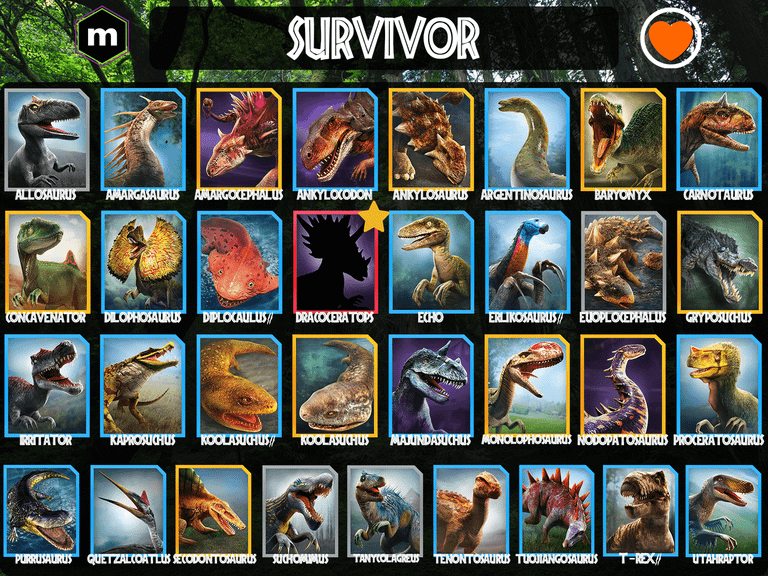 Jurassic World Alive : Découvrez les "tier lists" stratégiques !