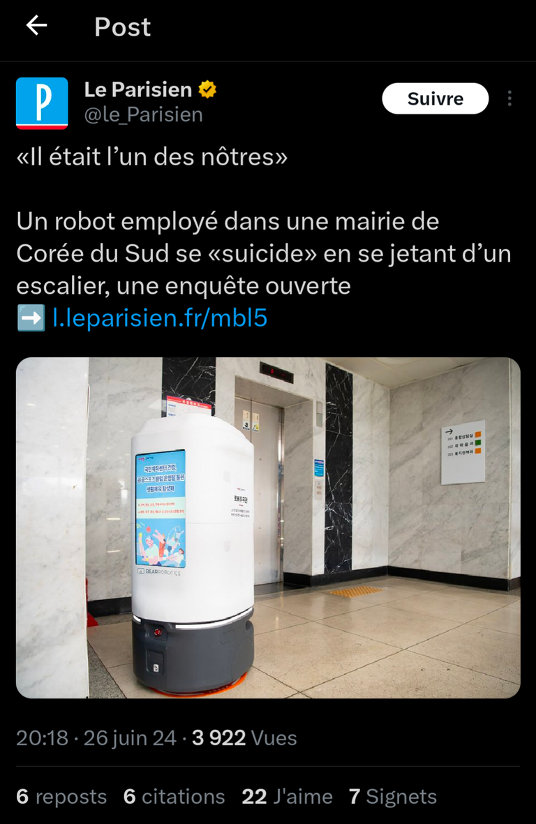 Corée du sud : En Burnout à cause de la pression, il se suicide