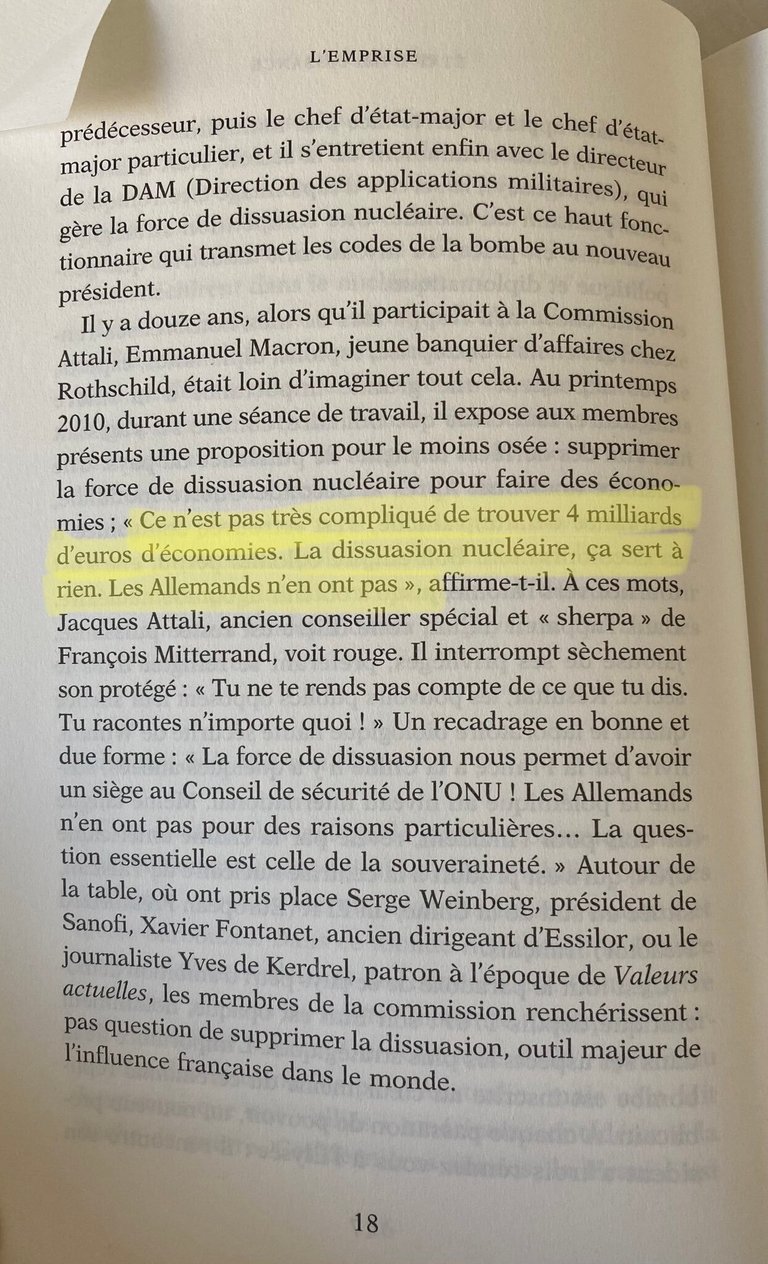 Macron en 2010 : « La DISSUASION NUCLÉAIRE ça ne SERT À RIEN, les ALLEMANDS n’en ONT PAS »
