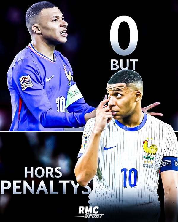 MBAPPE : 0 But dans le jeu en 10 matchs (EDF)