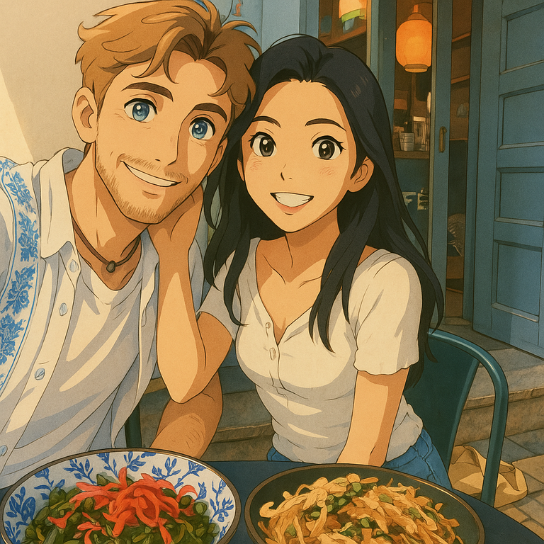 Ayaa la gueule de mon couple en ghibli