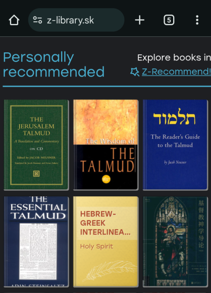 [SCREEN] Mes RECOMMANDATIONS de LIVRES sur Z-Library