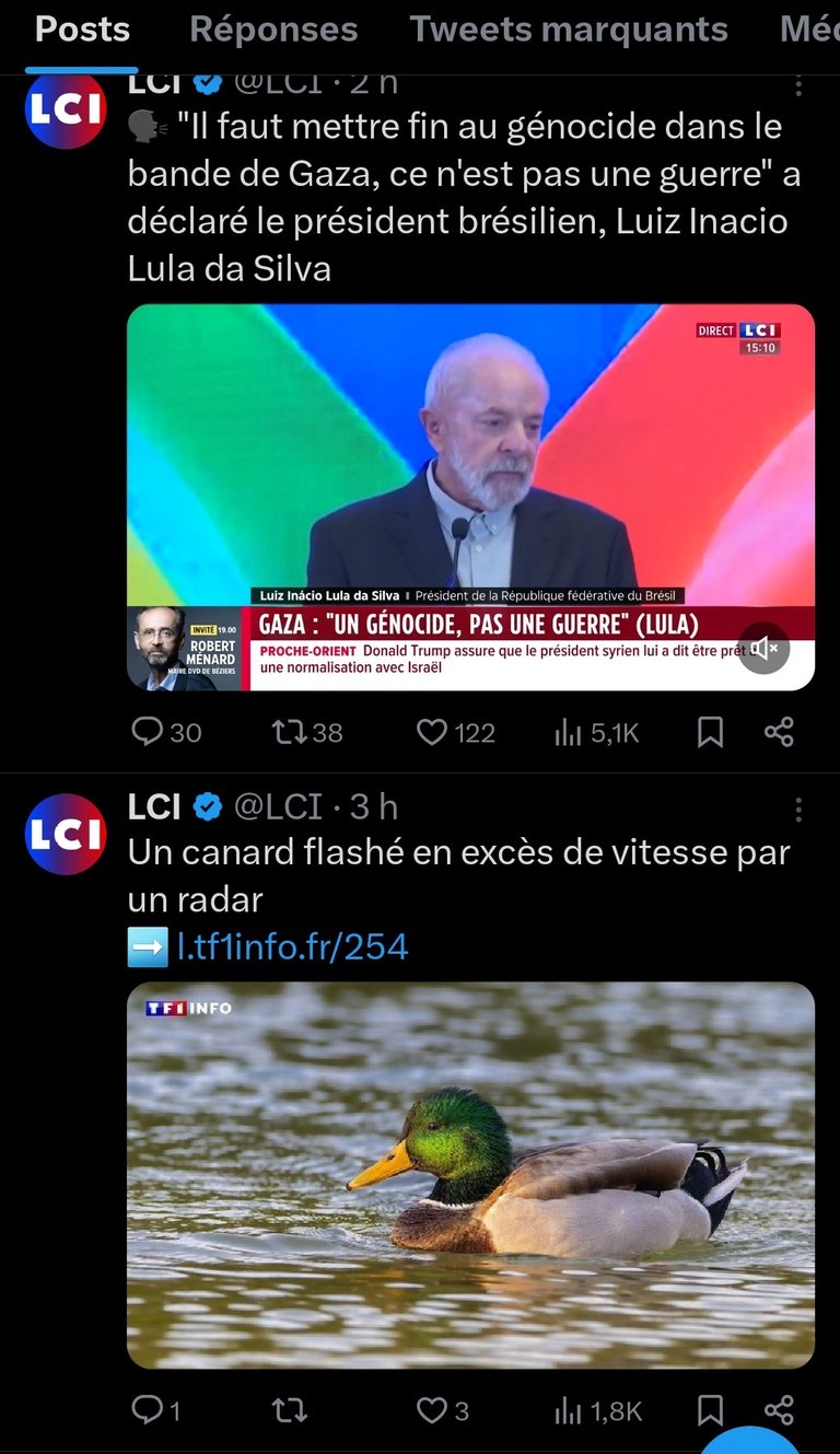 LCI : Plutôt Genocide ou Canard ?
