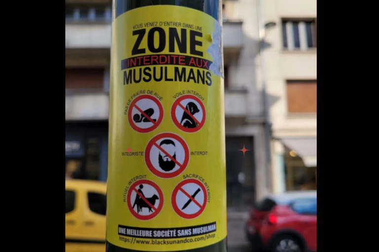 Bon que le KHEYS qui a PLACARDER les STICKER a ORLÉANS ce DÉNONCENT