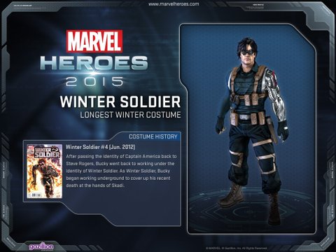 Le Winter Soldier ramène son paquetage sur Marvel Heroes 2015 !