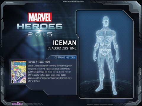 Iceman débarque sur Marvel Heroes 2015 !