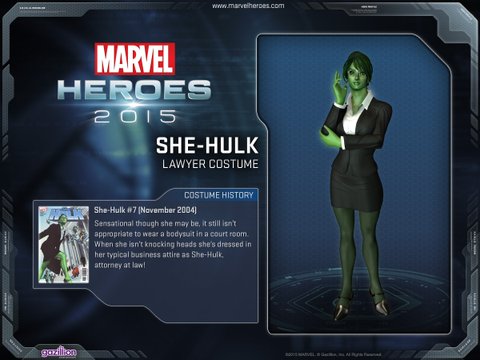 She-Hulk vient faire la loi sur Marvel Heroes !