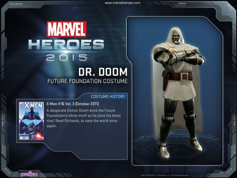 Doctor Doom pose ses valises sur Marvel Heroes !