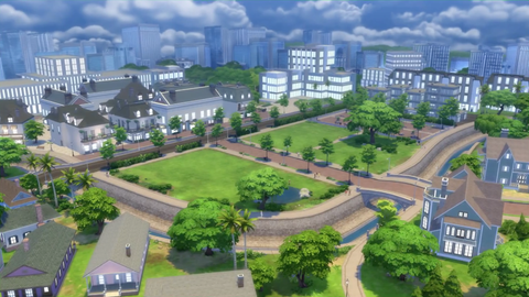 Le monde de Newcrest est disponible pour les Sims 4