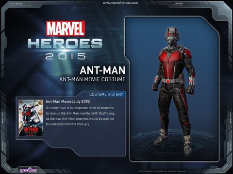 Ant-Man ramène ses mandibules sur Marvel Heroes !