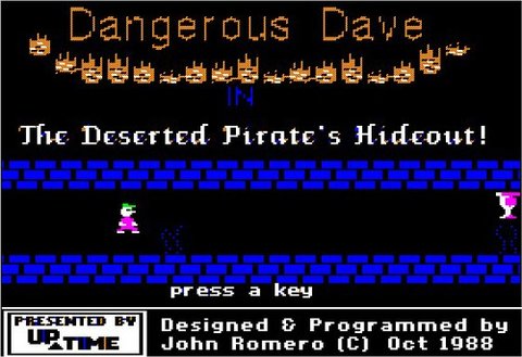 Dangerous Dave in the Deserted Pirate's Hideout est de retour